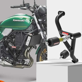 Z650RS防撞桿 適用於kawasaki巡航機車改裝防倒桿 Z650RS側箱Z650RS保桿原廠同款