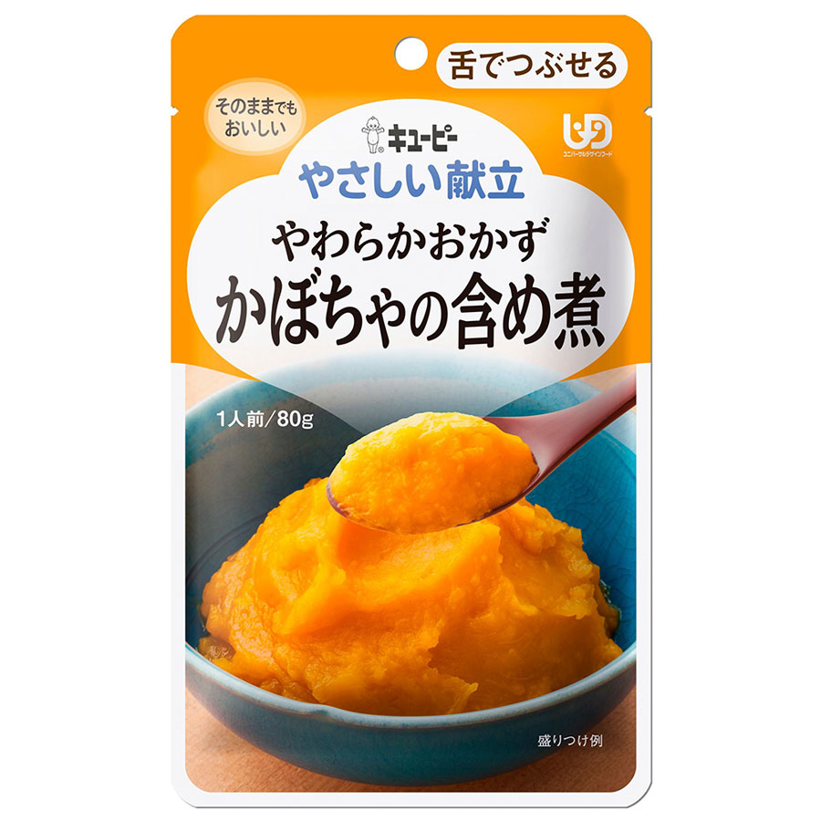 雞肉南瓜煮 80g 日本 KEWPIE 丘比 介護食品 Y3-1  銀髮餐 銀髮粥 牙套食品  介護食 牙套食