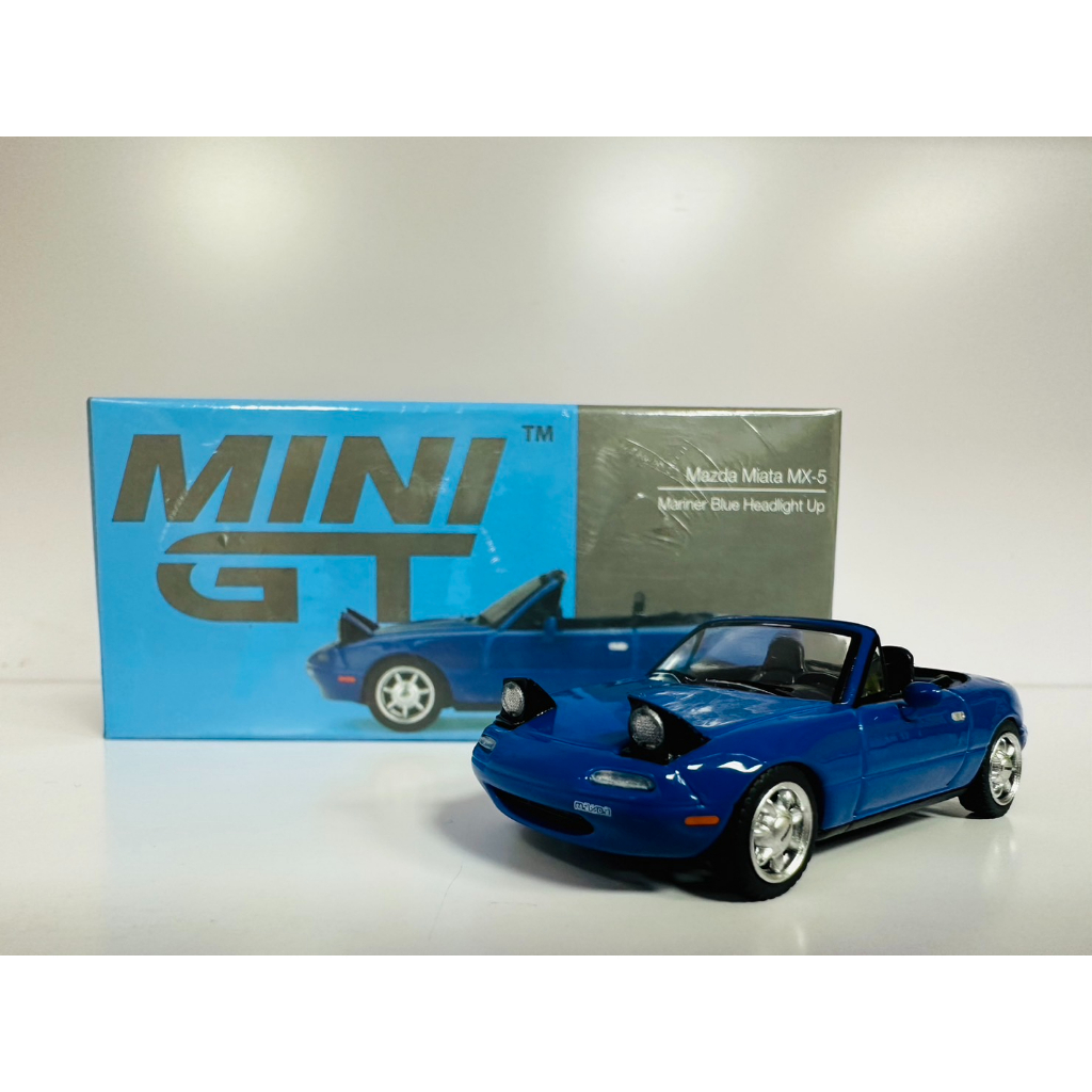 {TZ玩車庫} MINI GT #331 Mazda Miata MX-5 藍 左駕