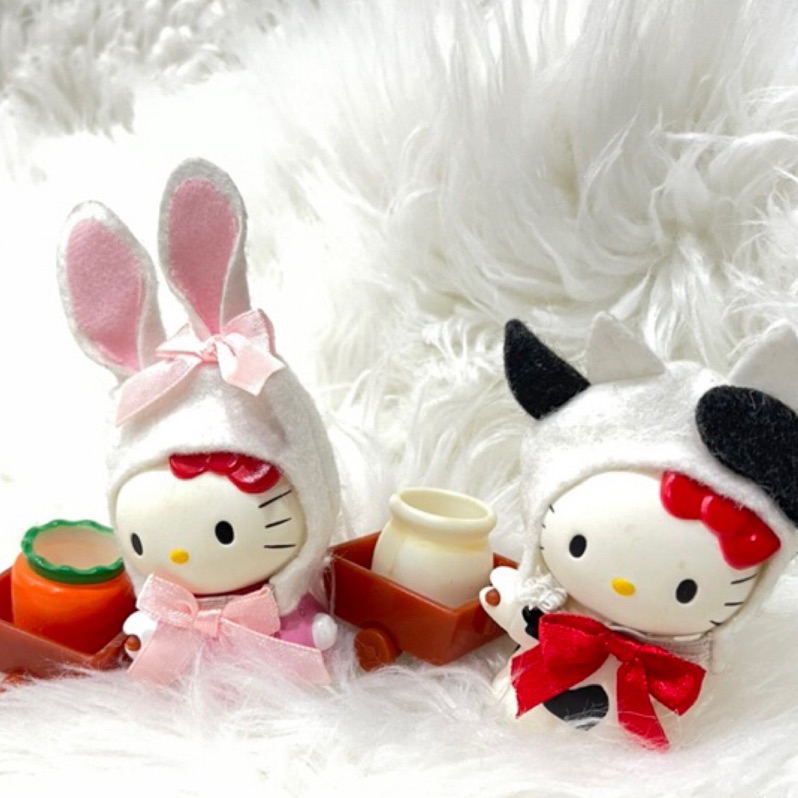 日本進口Hello Kitty賣牛奶娃娃兩入組
