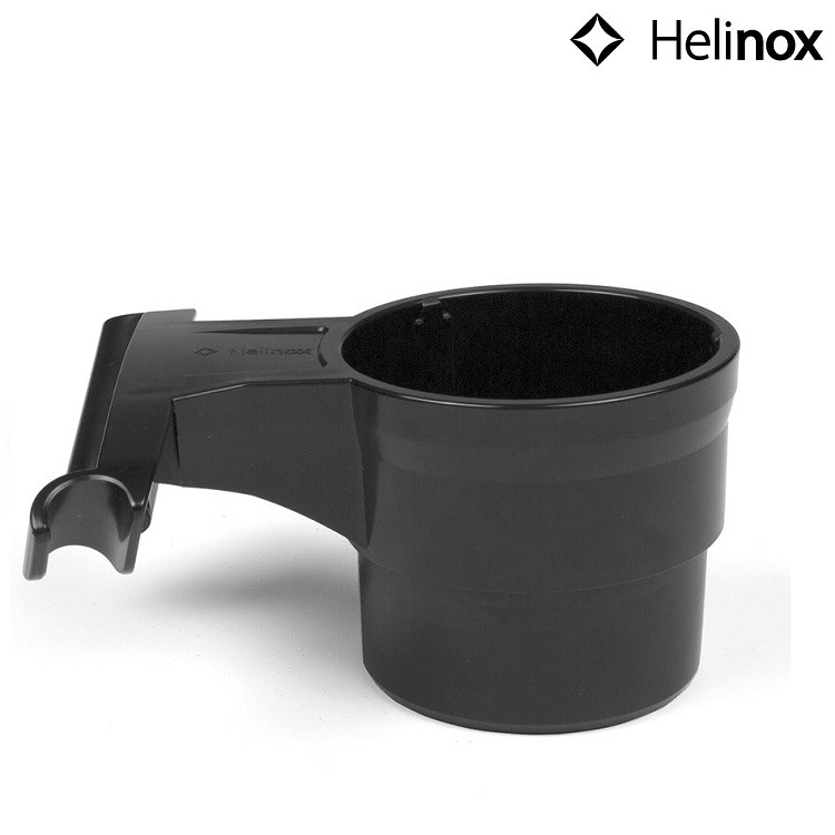 現貨 全新 Helinox 置杯架/外掛杯架 Cup Holder Plastic version 塑膠硬版置杯架 黑