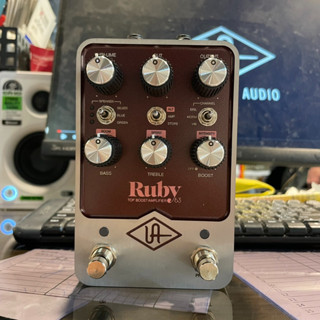 Universal Audio UAFX Ruby '63 Top Boost 單顆效果器【宛伶樂器】