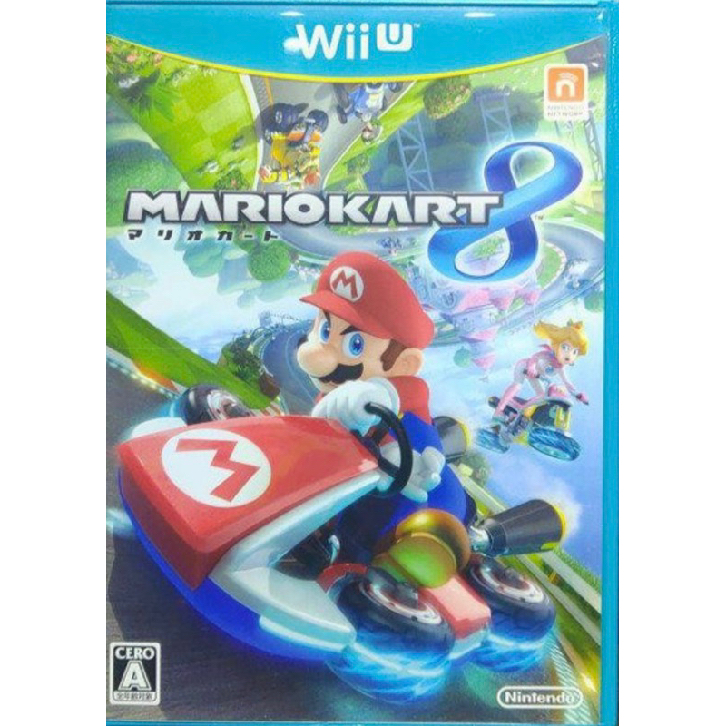 ［Mr. Hank］WiiU 遊戲 瑪利歐 瑪莉歐賽車8 日文版，二手品  #WiiU #任天堂 #WiiU遊戲片