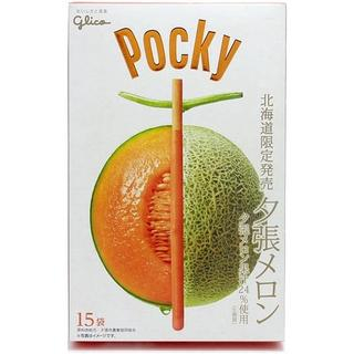 Glico Giant Pocky 北海道限定夕張甜瓜百奇15片（1片x 15袋）日本直郵