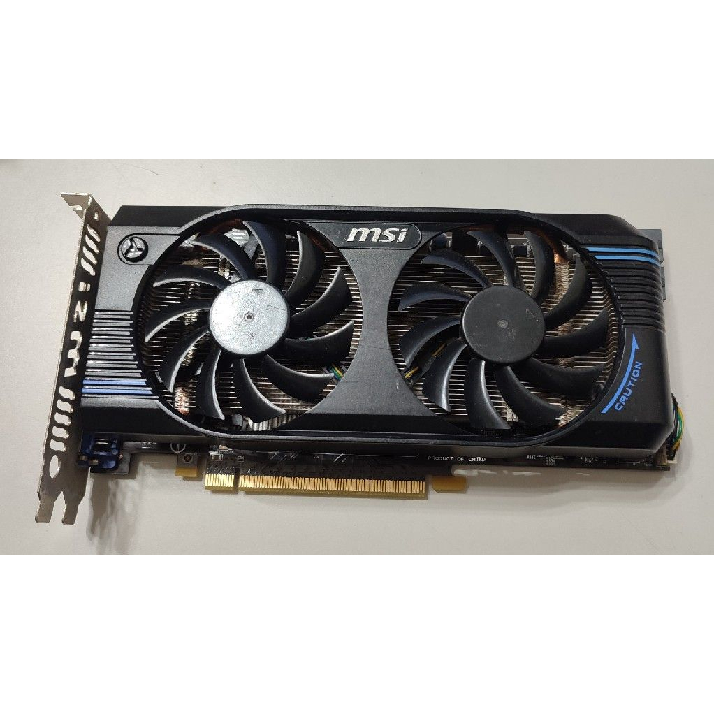 #1001 MSI GTX560 1GD5 顯示卡 須接雙6PIN供電 N560GTX-SE-M2D1GD5/OC