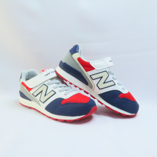 New Balance 996 中童休閒鞋 YV996XE3 魔鬼氈 寬楦 兒童運動鞋 白藍紅【iSport愛運動】