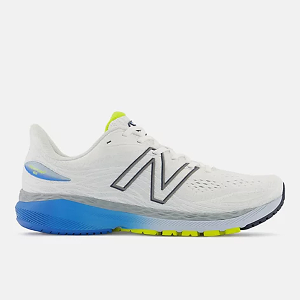 NEW BALANCE 860系列 慢跑鞋 運動鞋 男 M860W12-4E 藍白綠