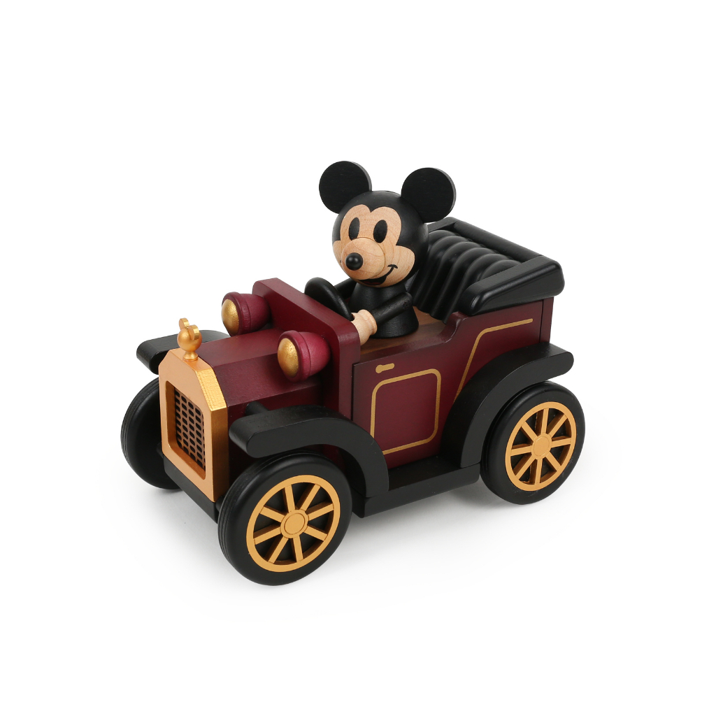 【知音文創】Wooderful life 米老鼠．米奇老爺車．主題車音樂盒．迪士尼