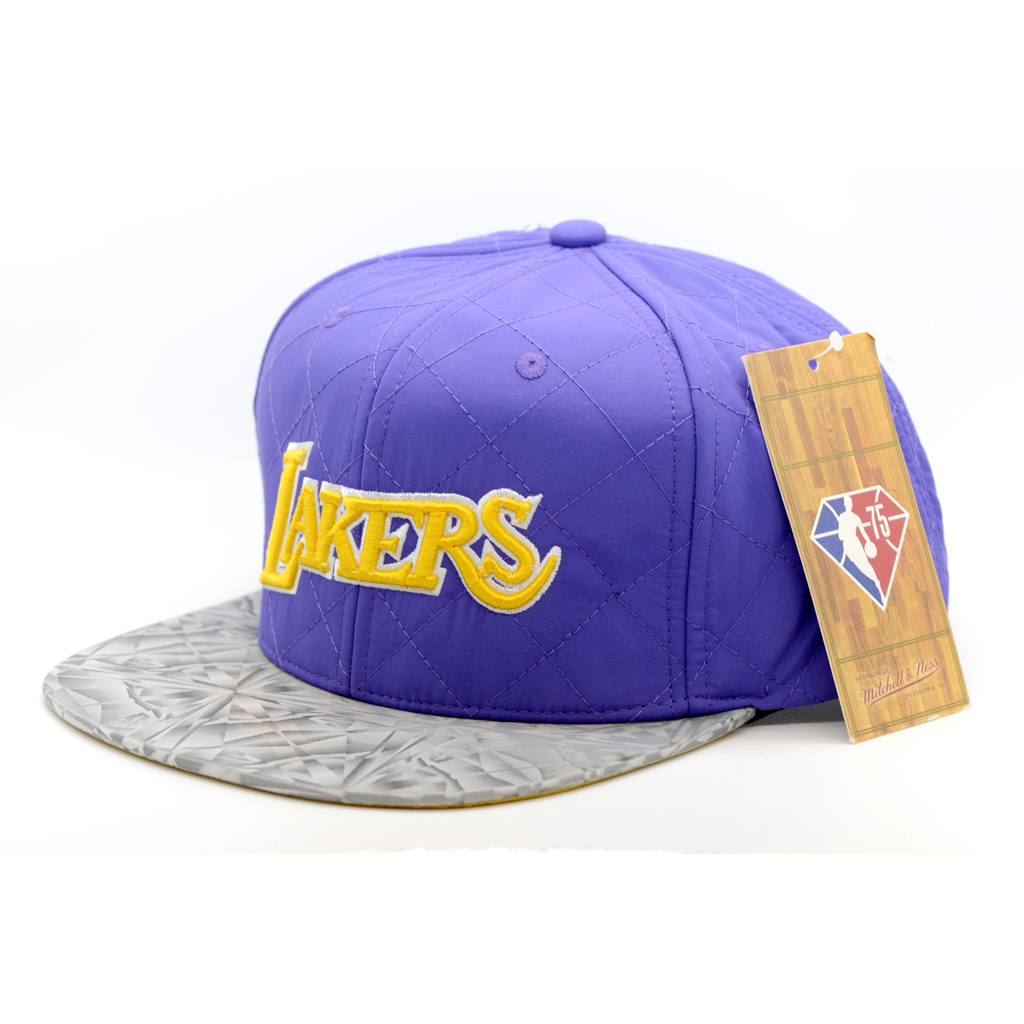 Mitchell &amp; Ness NBA 洛杉磯湖人隊 Diamond Base 可調式帽子
