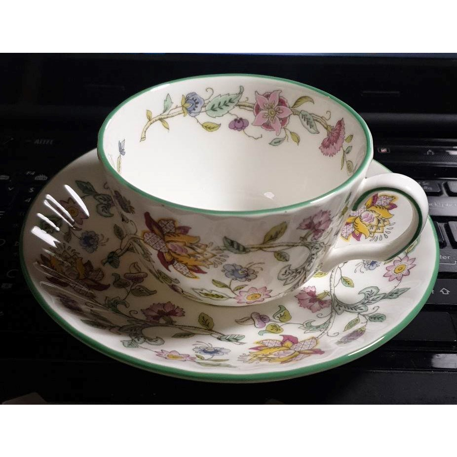 Minton 明頓 英國1793百年名瓷 骨瓷餐具 咖啡 花茶杯組
