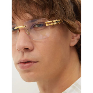 （楷模精品眼鏡）Dita DTX-154 META-EVO Rx01-yellow gold ink swirl-56