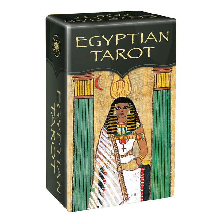 迷你埃及塔羅牌,贈中文翻譯｜Egyptian Tarot MINI【左西】