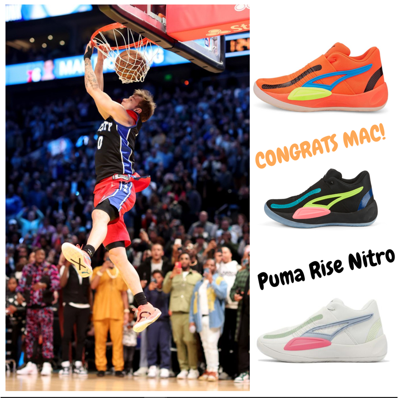 🆕[爵士大叔]Puma Rise Nitro_針織襪套式實戰球鞋_NBA 2023灌籃王Mac McClung_日官現貨