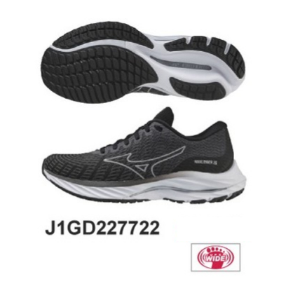 MIZUNO WAVE RIDER 26 SSW 一般型超寬楦女款慢跑鞋 J1GD227722