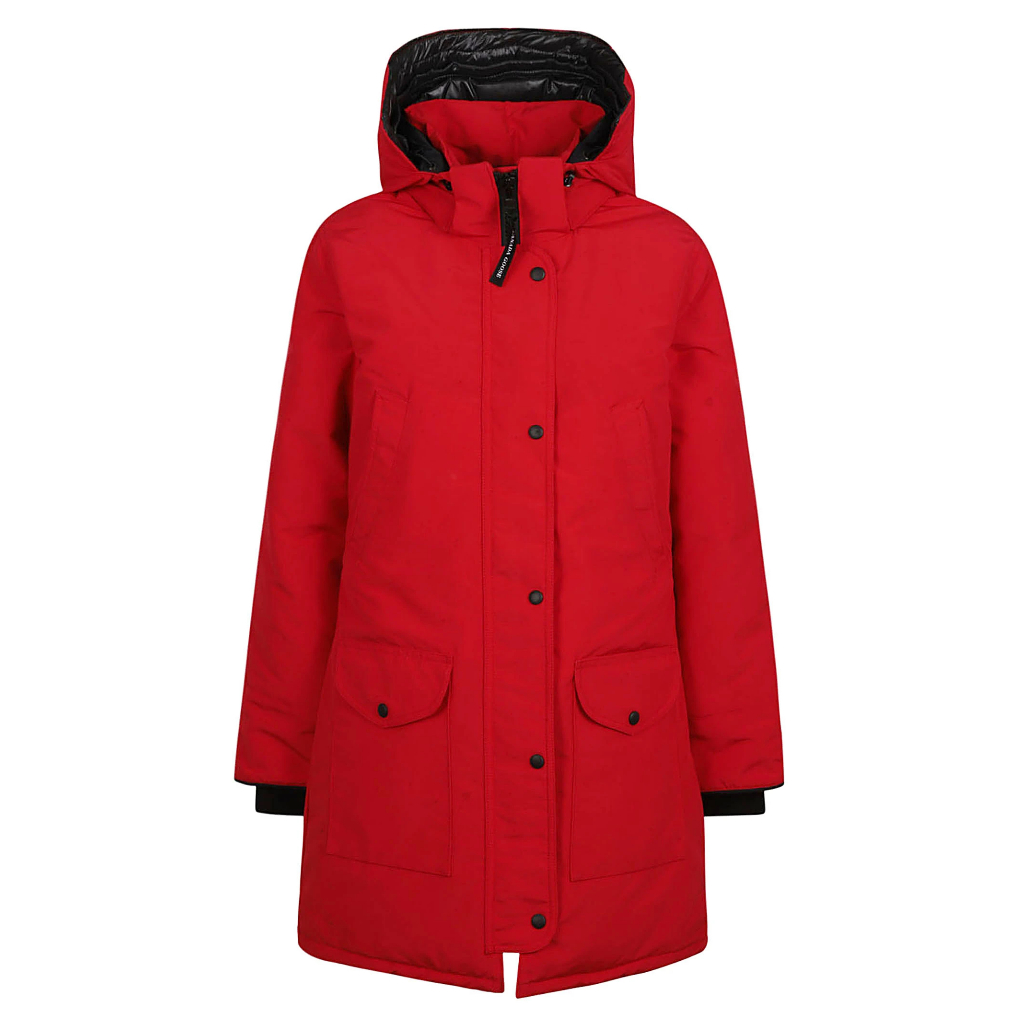 CANADA GOOSE 加拿大鵝 女款 Trillium Parka 連帽羽絨外套 - 紅色 S號 全新正品