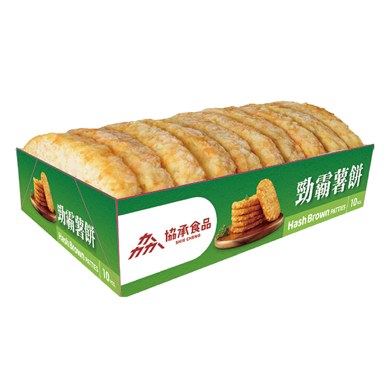 協承食品 勁霸薯餅(冷凍) 640g【家樂福】