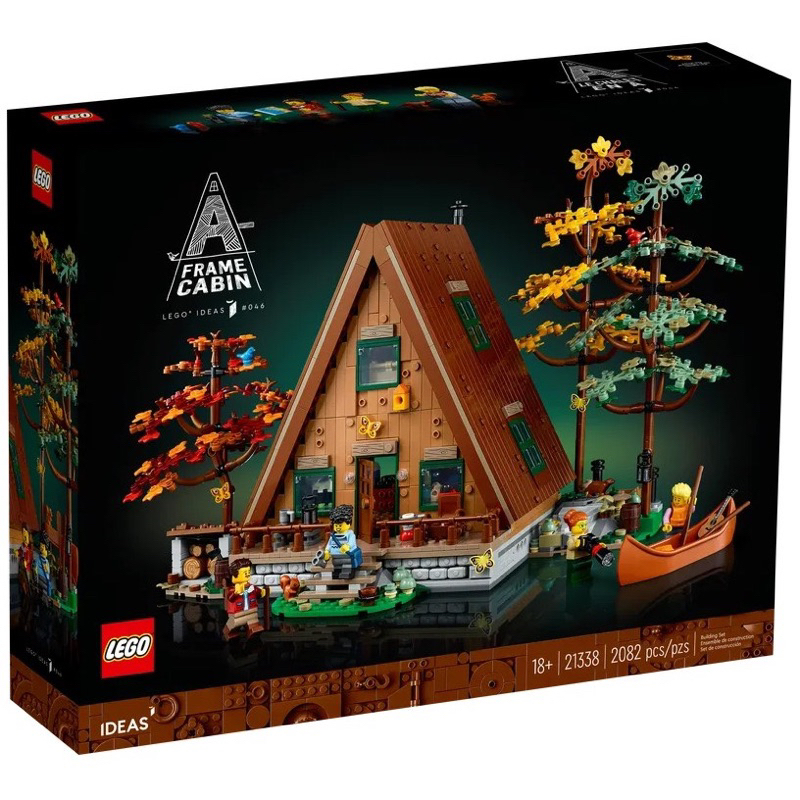 自取4000【台中翔智積木】LEGO樂高 IDEAS 21338 A字型小屋 A-Frame Cabin