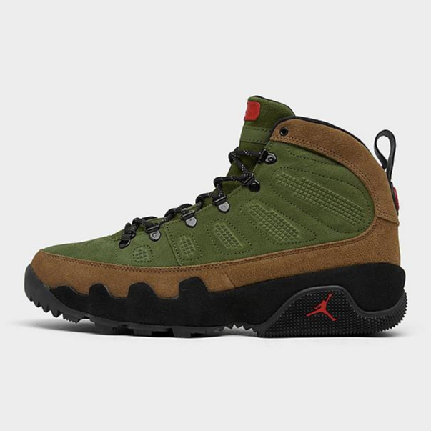 R‘代購 Air Jordan 9 Retro Boot NRG 土褐 綠黑 靴 AR4491-200