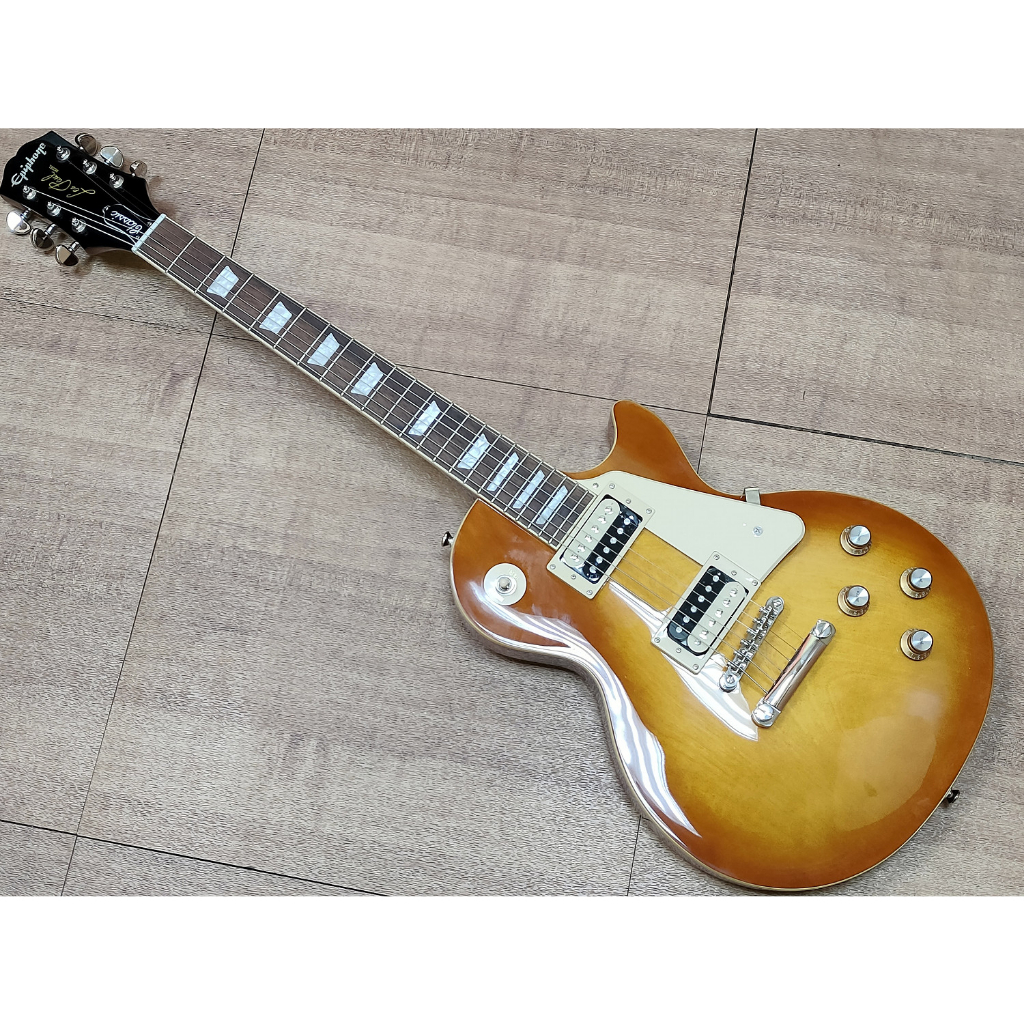 【名曲堂樂器】免運0利率 Gibson旗下品牌 Epiphone Les Paul classic 電吉他 公司貨附配件