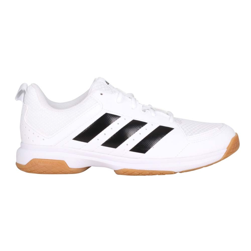 ADIDAS LIGRA 7 M 男排羽球鞋 訓練 運動 羽毛球  白黑 GZ0069【S.E運動】