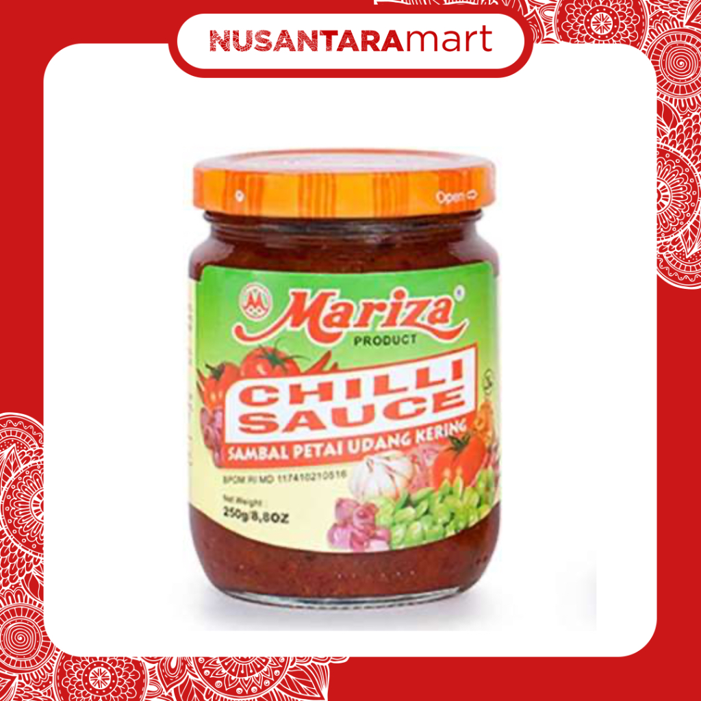 🇮🇩 (印尼店) Mariza Sambal Petai Udang Kering 臭豆辣椒蝦醬 250g