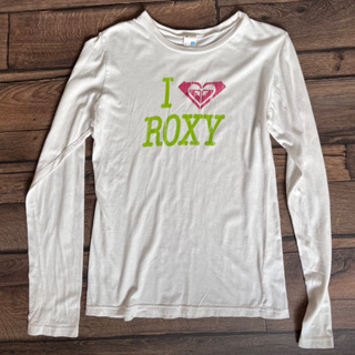 ROXY 棉質品牌上衣 二手衣 介意勿下單