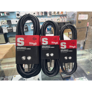 XLR-XLR Stagg S系列 防撞導線 1M/3M/6M/10M 3 6 10公尺麥克風線 禾豐音響