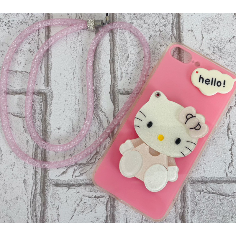 [ 全新 ］iphone 8 plus 手機殼 粉色kitty