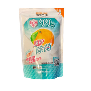 橘子工坊 溫和除菌碗盤洗滌液 補充包430ml