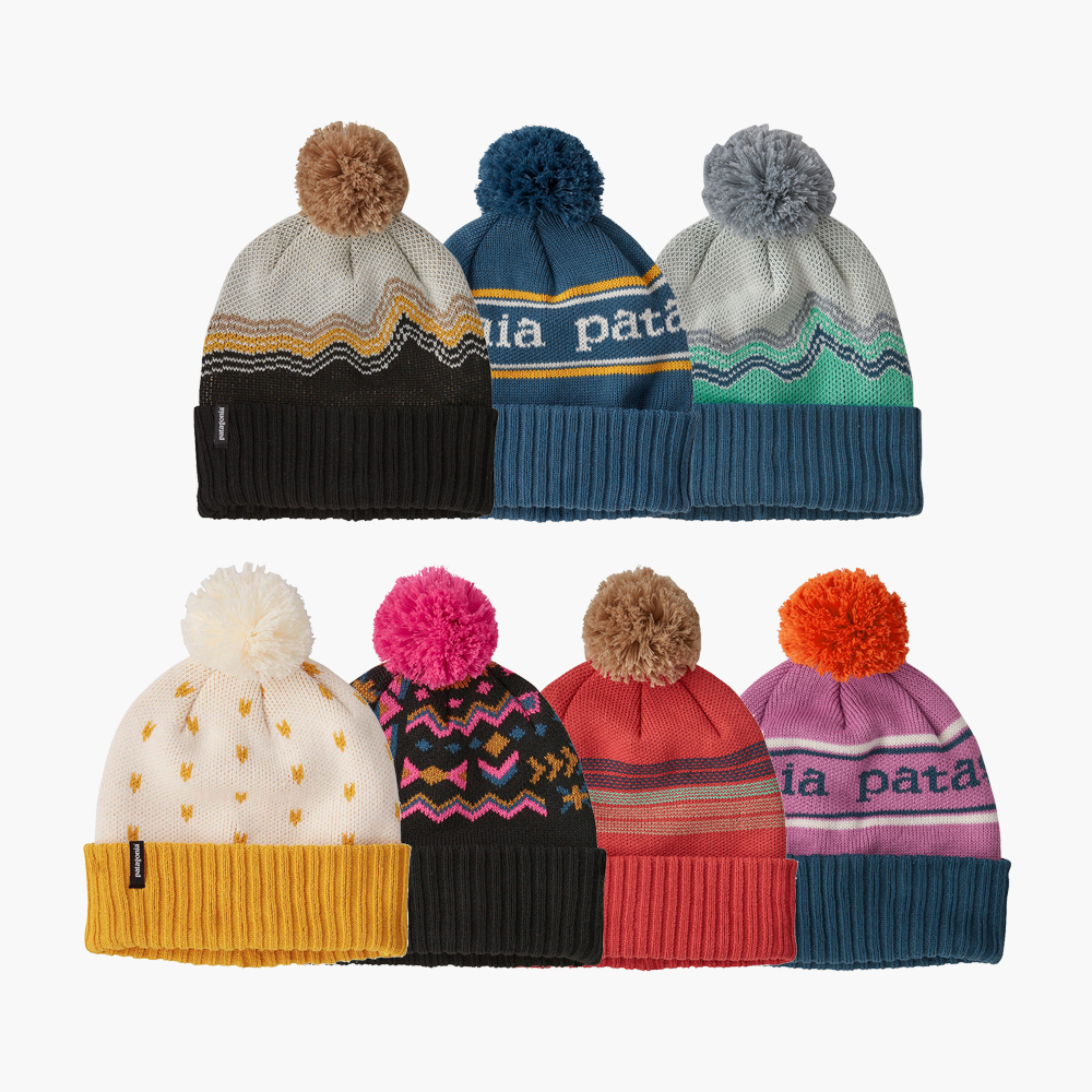 [Patagonia] 兒童款 Powder Town Beanie 保暖毛帽 (66061)