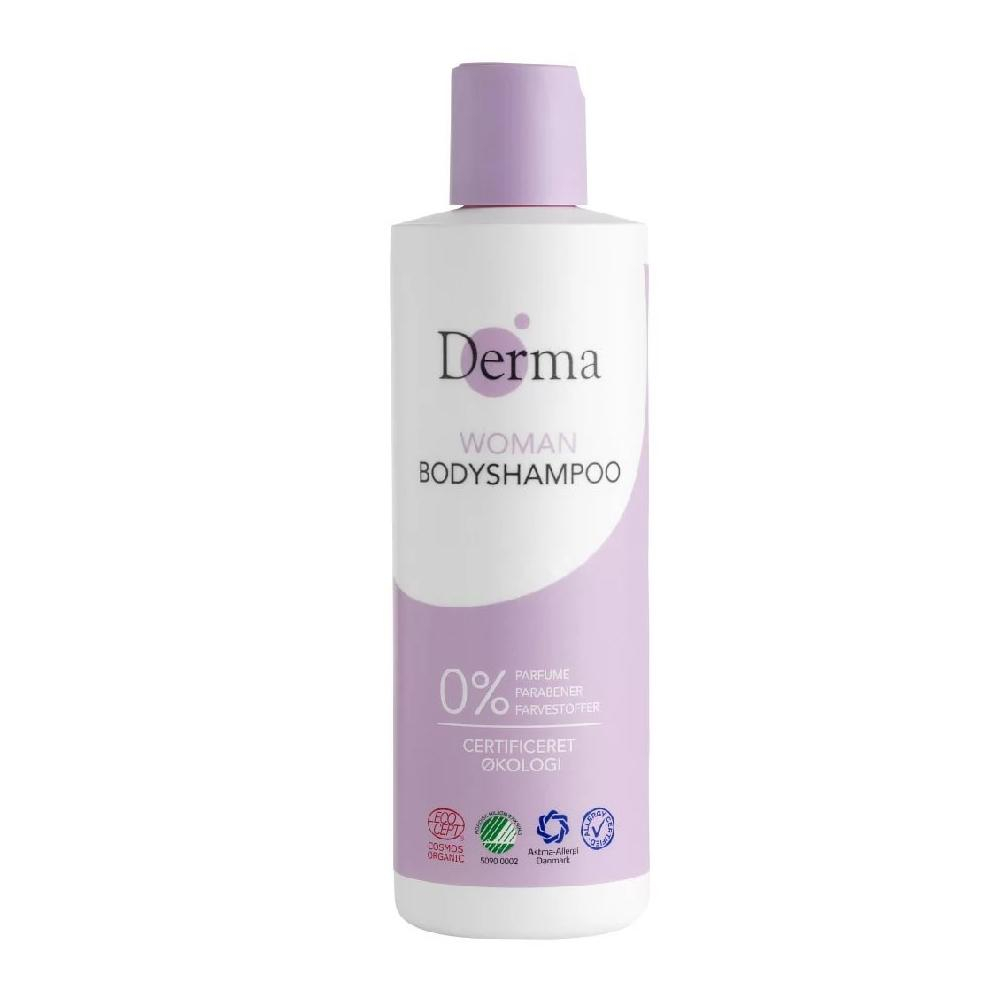 Derma 女性有機水嫩沐浴露-250ml