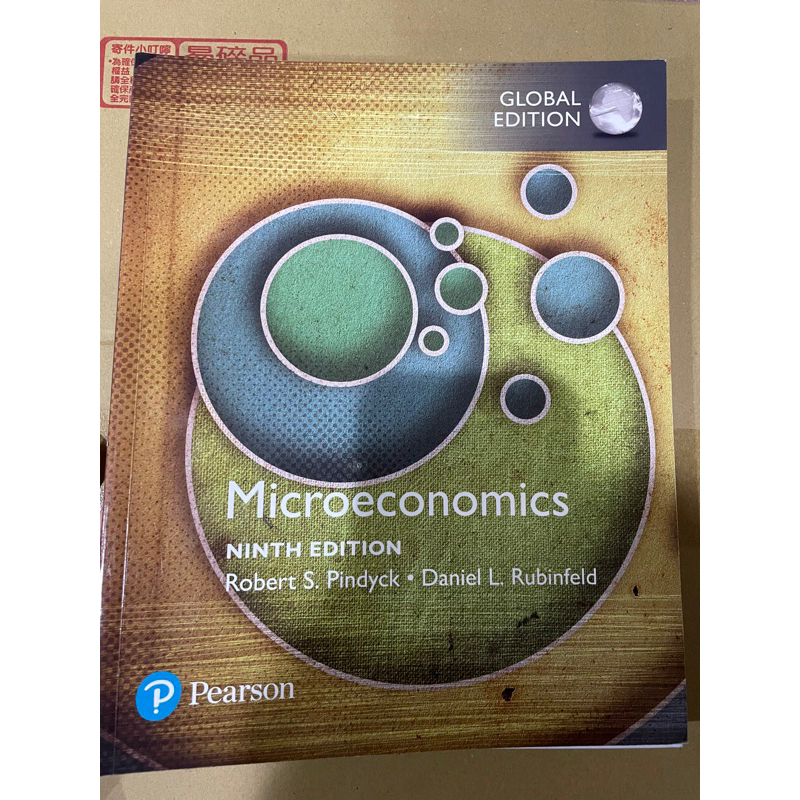 二手書 Microeconomics ninth edition 9e Pindyck. Rubinfeld