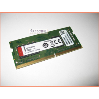 JULE 3C會社-金士頓 DDR4 2400 8G KCP424SS8/8FR 終保/APPLE可用/筆電 記憶體