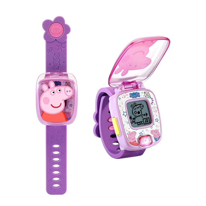 英國Vtech Peppa Pig粉紅豬小妹兒童學習手錶 $750
