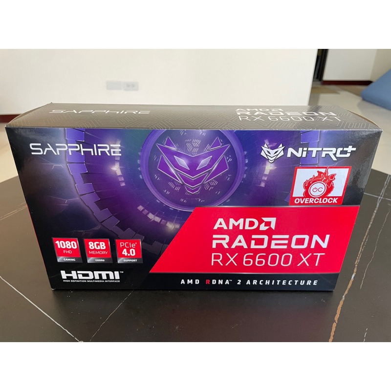 藍寶 SAPPHIRE AMD RADEON RX 6600XT