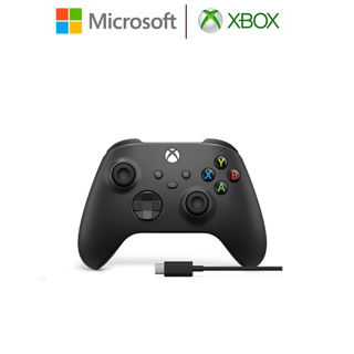 【含稅店】微軟Xbox 無線控制器 + TYPE-C傳輸線 手把 搖桿 磨砂黑 黑色 Series X S ONE 藍牙