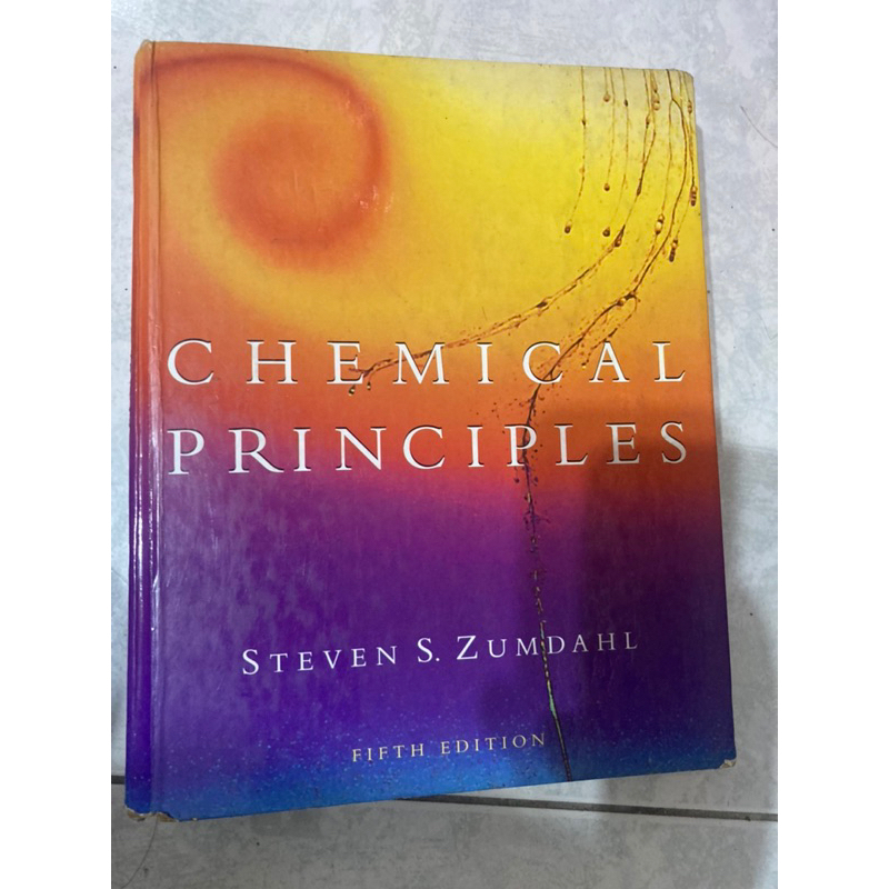 化學原文二手書 chemical principles ( Steven S. Zumdahl)