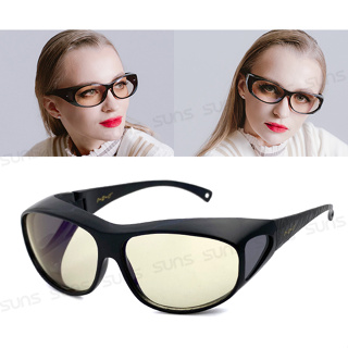 頂級濾藍光眼鏡 經典黑框 阻隔藍光/保護眼睛/近視、老花眼鏡可外掛 抗紫外線UV400