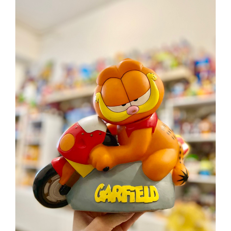 加菲貓 存錢筒 公仔 Garfield