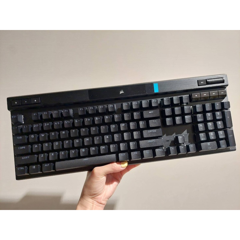 「二手」Corsair 海盜船 K70 RGB PRO 機械式鍵盤 銀軸