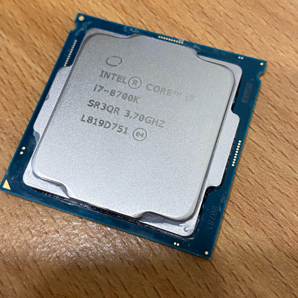 LGA1151 救星 i7 8700K 不鎖頻版本 3.7G UpTo 4.7G