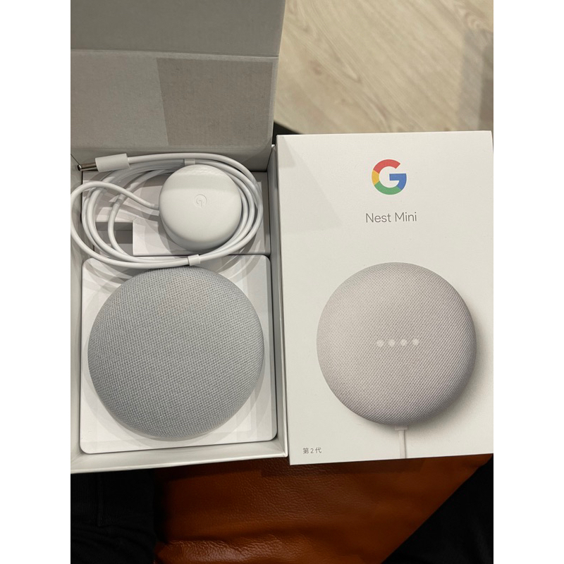 九成新｜google nest mini 2代 hey google