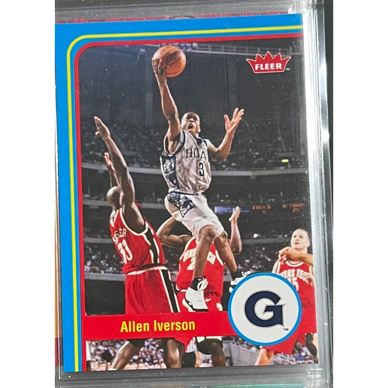 Allen Iverson 球衣卡 球卡 老卡 戰神 得分王 艾佛森 NBA名人堂 新人 特殊卡 Rookie RC