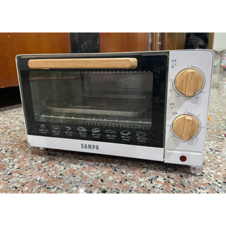 《二手》【SAMPO 聲寶】10公升精緻木紋電烤箱(KZ-CB10)