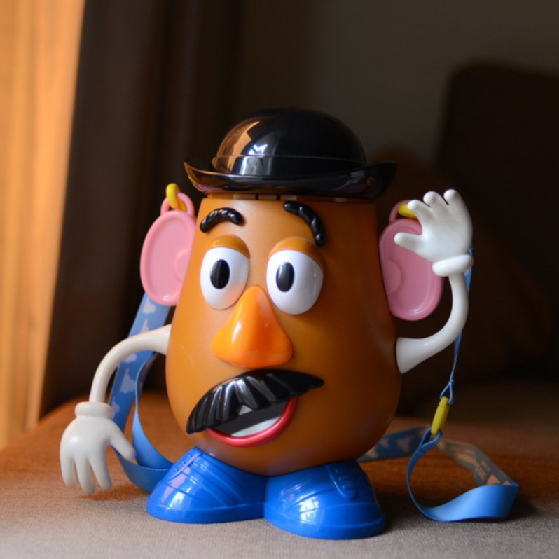 【OCASO】玩具總動員 蛋頭先生 爆米花桶 環球影城 迪士尼樂園 mr.potato head