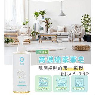 淨淨 濃縮家事皂 萬用清潔劑 濃縮超省 2入組贈專用噴瓶