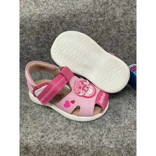 麻糬鞋屋👟救援小隊-AMBER安寶 童款休閒包趾涼鞋 寶寶鞋 [POKT10203] 粉 MIT台灣製造 特價250元