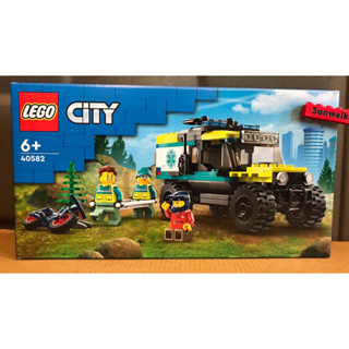 【積木2010】樂高 LEGO 40582 越野救護車 越野單車 / 全新未拆 / 樂高 CITY 城市