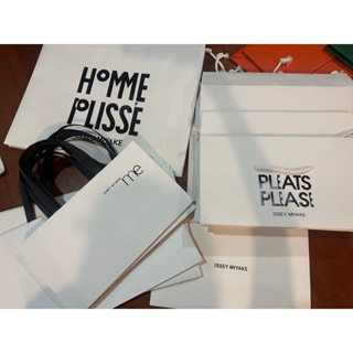 Pleats Please三宅一生 pp 紙袋/me issey miyake 紙袋