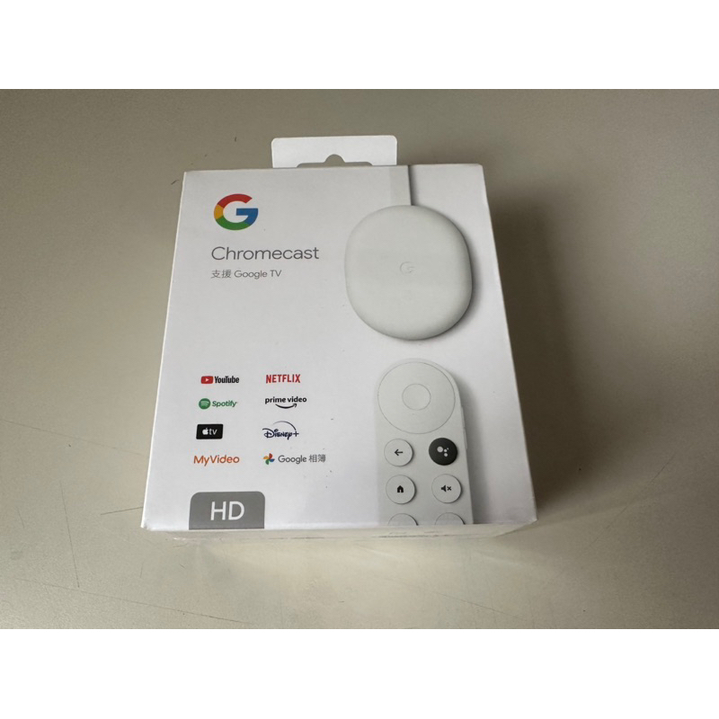 Chromecast（支援 Google TV）HD版